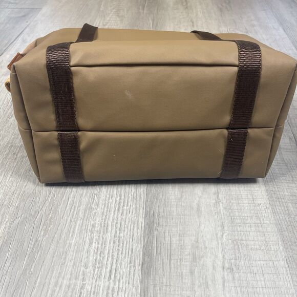 NEW Jon Hart Cooler Saddle Coated Canvas Khaki Sand Tan Western Texas Ice Chest - Picture 7 of 11